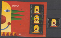 Europa 2002 Le Cirque Voir Liste Des Timbres à Vendre ** - 2002