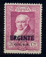 ED. 516H (*) , QUINTA DE GOYA EN LA EXPOSICIÓN DE SEVILLA , SELLO HABILITADO ( C.U.P.P. ) - Neufs