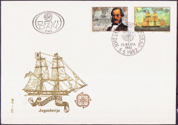 Yougoslavie - Jugoslawien - Yugoslavia FDC 1982 Y&T N°1804 à 1805 - Michel N°1919 à 1920 - EUROPA - FDC