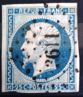 FRANCE                           N° 10                   OBLITERE                Cote : 45 € - 1852 Louis-Napoleon