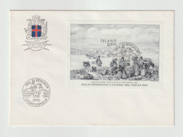 Iceland Islande 1986 - Journee Du Timbre Premier Jour - FDC