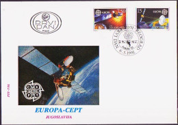 Yougoslavie - Jugoslawien - Yugoslavia FDC 1991 Y&T N°2341 à 2342 - Michel N°2476 à 2477 - FDC