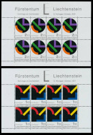 LIECHTENSTEIN 2001 Nr 1281KB-1282KB Postfrisch X393ADA - Ungebraucht