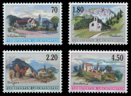 LIECHTENSTEIN 2001 Nr 1262-1265 Postfrisch SEE1996 - Ungebraucht