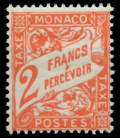 MONACO PORTOMARKEN Nr 19 Ungebraucht X3BA4C6 - Taxe