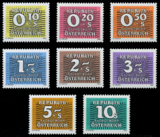 ÖSTERREICH PORTOMARKEN 1985 89 Nr 260-267 Postfrisch X7429C2 - Taxe