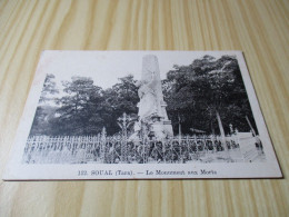 CPA Soual (81).Le Monument Aux Morts. - Lavaur