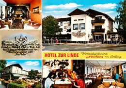 73866778 Neuhaus Solling Hotel Zur Linde Gastraeume Terrasse Neuhaus Solling - Holzminden