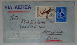 Argentine - Poste Aérienne Avec Timbres Thématiques De L'Union Panaméricaine (1940) - Gebruikt
