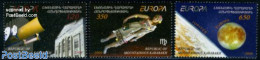 Nagorno-Karabakh 2009 Europa, Astronomy 3v, Mint NH, History - Science - Europa (cept) - Astronomy - Astrologia