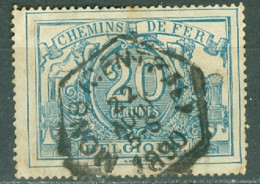 Belgique   TR 9  Second Choix   Ob  Mons Central    1890   - Used