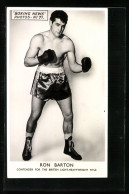 AK Ron Barton, Contender For The British Light-heavyweight Title, Boxen  - Boxsport