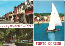 PORTO CORSINI - FRAZIONE DI RAVENNA - 3 VEDUTE - CAMPING VILLAGGIO DEL SOLE - TABACCHERIA / TABACCHI - Ravenna