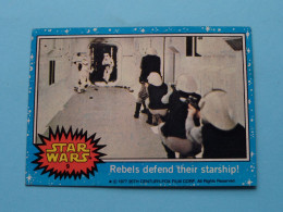 STAR WARS Rebels Defend Their Starship ( 9 ) 1977 - 20th Century-Fox Film Corp. ( See / Voir Scans ) ! - Star Wars