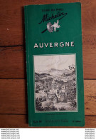 GUIDE MICHELIN AUVERGNE 1961 DE 161 PAGES - Tourism