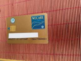 VW Card Personlized 2 Phtos Very  Rare - Origine Inconnue