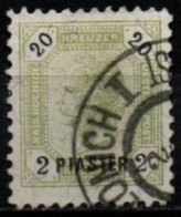 LEVANT 1890-2 O - Eastern Austria