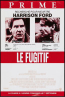 Cinema - Le Fugitif - Harrison Ford - Affiche De Film - CPM - Carte Neuve - Voir Scans Recto-Verso - Affiches Sur Carte