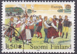 Europa (C.E.P.T.), Folklore - 1981 - Usati