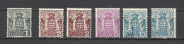 MÓNACO, 1924/33 - Unused Stamps