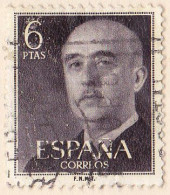 1955 - 1956 - ESPAÑA - GENERAL FRANCO - EDIFIL 1161 - Usados