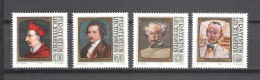 Liechtenstein 1981 Portaits Of Famous Visitors (I) ** MNH - Ungebraucht