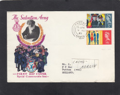 FDC THE SALVATION ARMY DE FARENHAM 9 - AU- 1965. - 1952-1971 Pre-Decimal Issues