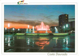 Espagne - Espana - Cataluna - Salou - Atardecer - Coucher De Soleil - Fontaine Lumineuse - CPM - Voir Scans Recto-Verso - Tarragona