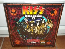 RARE KISS Kruise XI Kountdown At Sea 2022 Coffret 4 LP Couleur Lim. 300 Ex - Hard Rock En Metal