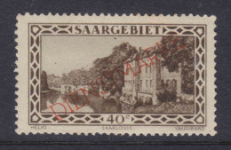 Saargebiet Dienst MiNr. D27 ** - Nuevos