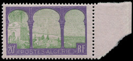 * ALGERIE - Poste - 85b, Arbre Coupé, Bdf: 20f. - Unused Stamps