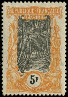 * CONGO - Poste - 41, Filigrane Renversé: 5f. Jaune-orange Et Noir - Nuevos