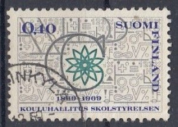 FINLAND 664,used,falc Hinged - Usados