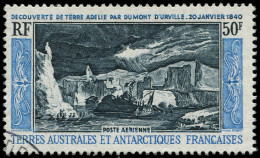 O TERRES AUSTRALES - Poste Aérienne - 8, Découverte De Terre Adélie - Luftpost