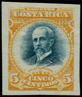 (*) COSTA RICA - Poste - 58, Non Dentelé: 5c. Fernandez - Costa Rica