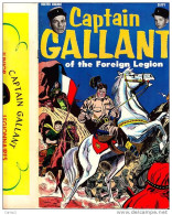 C1 Captain Gallant Of The FOREIGN LEGION 1955 HEINZ Comic TBE Legion Etrangere PORT INCLUS FRANCE - Autres Éditeurs