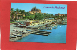 ESPAGNE---PALMA DE  MALLORCA--Puerto Pesquero---catedral--Palma De Mallorca---voir 2 Scans - Palma De Mallorca