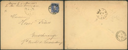 émission 1869 - N°31 Sur Lettre Obl Simple Cercle "Anvers" (1883) > Enscherange (Gd. Luxembourg) / Tarif Préférentiel. - 1869-1883 Léopold II