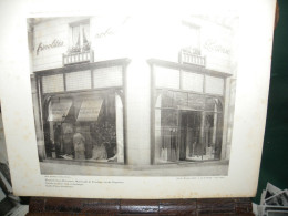 DEVANTURE DU MAGASIN DE MLLE. HORTENSE , MARCHANDE DE FRIVOLITES RUE DES CAPUCINES - Non Classés