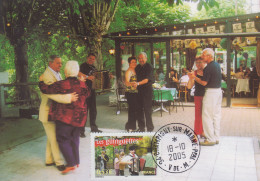 Carte  Maximum   FRANCE     LES  GUINGUETTES       CHAMPIGNY  SUR  MARNE   2005 - 2000-2009