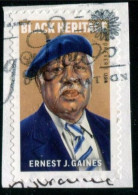 VEREINIGTE STAATEN ETATS UNIS USA 2023 ERNEST J GAINES SA USED ON PAPER SN 5753 - Gebruikt