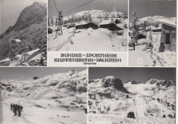 Weltkulturerbe Hallstatt-Dachstein, Salzkammergut. Obertraun. Bundes-Sportheim Krippenbrunn-Dachstein, 1952 - Hallstatt