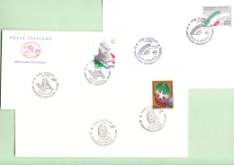 Italia, FDC, Roma 1-6-96, 50° Anniv. Rep. Ital.,Roma 2-1-98,50° Anniv. Costituz. Ital.,Roma 1-6-06 60° Anniv. Assemblea - 1991-00: Poststempel