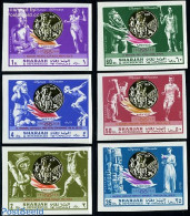 Sharjah 1968 Olympic Winners Mexico 6v Imperforated, Mint NH, Sport - Olympic Games - Sharjah