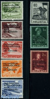 Switzerland 1950 International Refugees Organisation 8v, Unused (hinged), History - Refugees - Ongebruikt