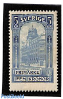 Sweden 1903 Stockholm Post Office 1v, Mint NH, Post - Neufs