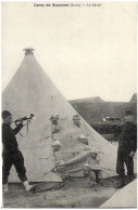 CP - Au Camp De Sissonne - Le Réveil - Militaria (Reproduction)    * - Sissonne