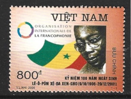 VIET NAM. N°2243 De 2006. Francophonie/Sédor Senghor. - Autres & Non Classés