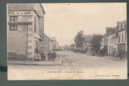 CP - 50 - Pontorson - Route De Baucey - Hôtel De La Gare - Pontorson