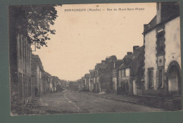 CP - 50 - Pontorson - Rue Du Mont-Saint-Michel - Pontorson